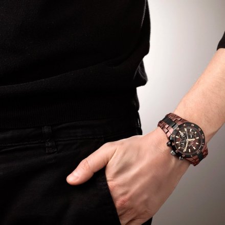 Festina Chrono Bike Special Edition 20708/1 zegarek męski brązowo-czarny