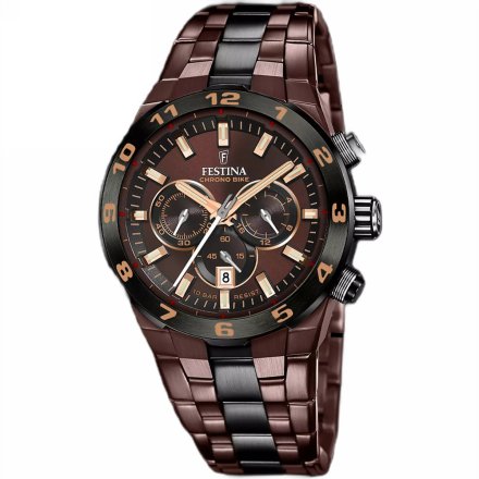 Festina Chrono Bike Special Edition 20708/1 zegarek męski brązowo-czarny