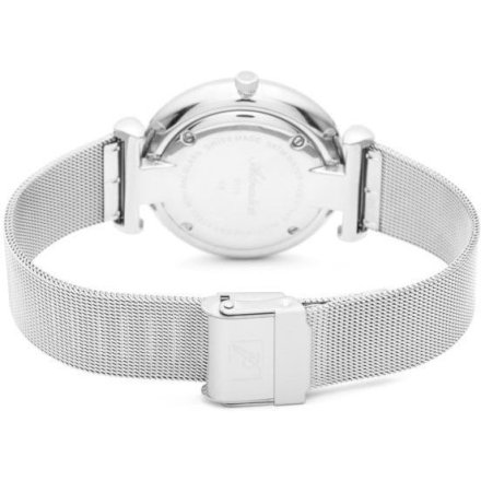 Zegarek damski Adriatica  srebrny bransoleta mesh  A3713.511ZQ/T
