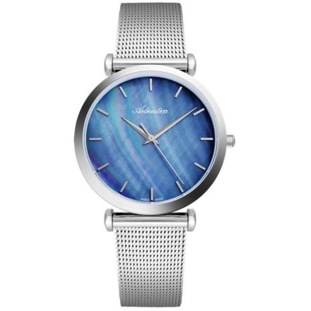 Zegarek damski Adriatica  srebrny bransoleta mesh  A3713.511BQ/TT