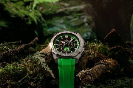 Festina Chrono Bike 20725/3 zegarek męski grafitowy z zielonym paskiem chronograf