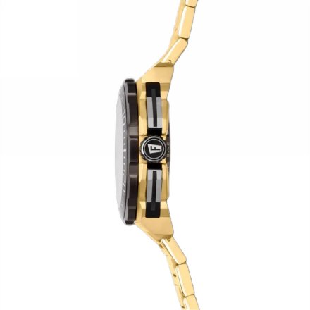 Festina Chrono Bike 20727/3 zegarek męski złoty z brązową tarczą chronograf