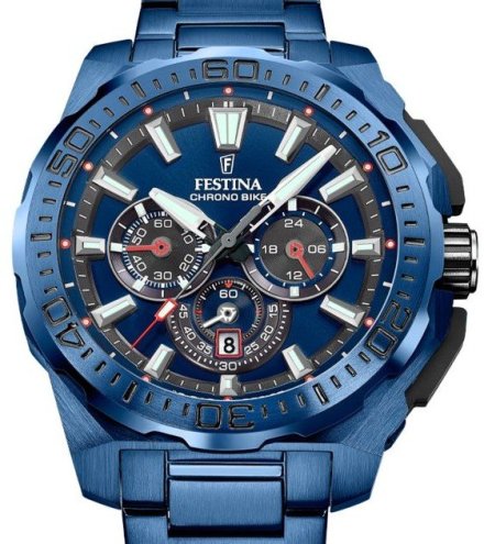 Festina Special Edition Chrono Bike 20729/1 zegarek męski granatowy + pasek chronograf
