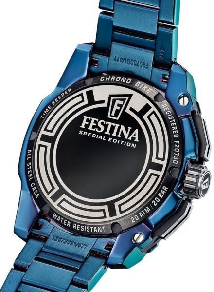 Festina Special Edition Chrono Bike 20730/1 zegarek męski zielony + pasek chronograf