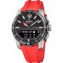 Festina Connected D 23000/C Smartwatch Zegarek Męski na czerwonym pasku