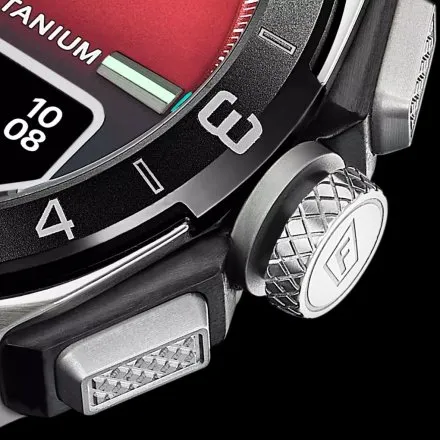 Festina Connected D 23000/6 Smartwatch Zegarek Męski na czerwonym pasku