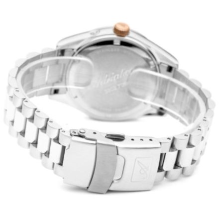 Zegarek damski Adriatica A3802.R113AD srebrny automat Swiss Made diamenty