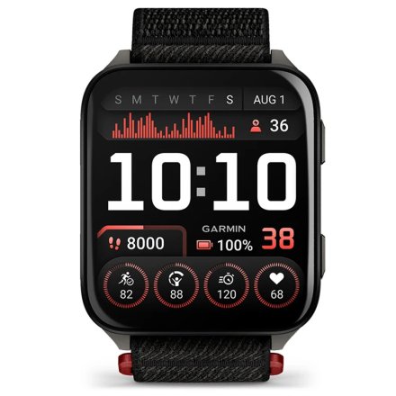 Czarny smartwatch Garmin Venu X1 Black AMOLED Latarka Rozmowy 010-02980-02