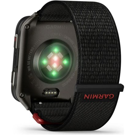Czarny smartwatch Garmin Venu X1 Black AMOLED Latarka Rozmowy 010-02980-02