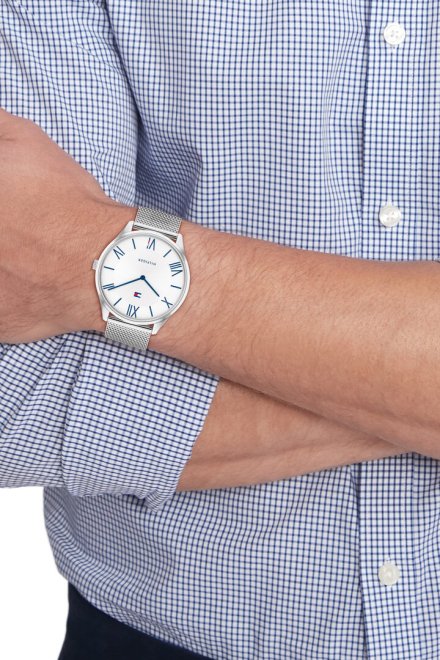 Tommy Hilfiger Becker zegarek męski srebrny 1710512