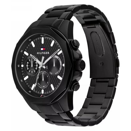 Tommy Hilfiger Lars zegarek męski czarny 1710653