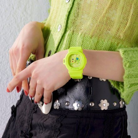Zegarek Casio Baby-G BGA-10-3AER Baby-G zielony z czytelną tarczą