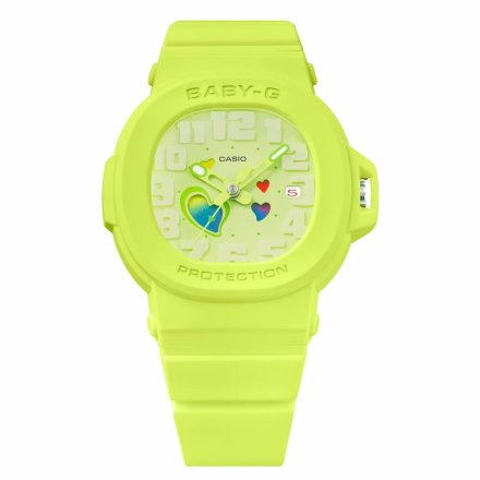 Zegarek Casio Baby-G BGA-10-3AER Baby-G zielony z czytelną tarczą