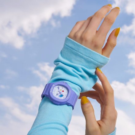 Zegarek Casio Baby-G BGA-10-6AER Baby-G fioletowy z czytelną tarczą