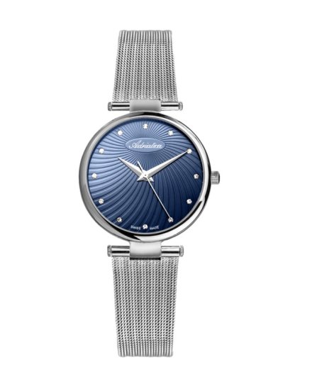 Elegancki zegarek damski Adriatica z kryształkami na tarczy A3689.51451Q