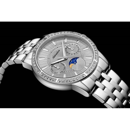 Zegarek Damski Adriatica na bransolecie A3601.5117QFZ- Multifunction Swarovski Swiss Made