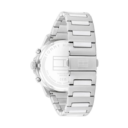 Tommy Hilfiger Henry zegarek męski srebrny z granatową tarczą 1710684
