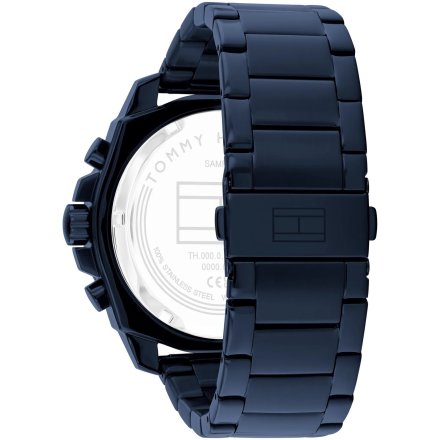 Tommy Hilfiger Morgan zegarek męski granatowy z granatową tarczą 1710691