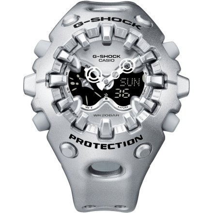Casio G-SHOCK Analog LCD GA-V01A-8AER srebrny nowość