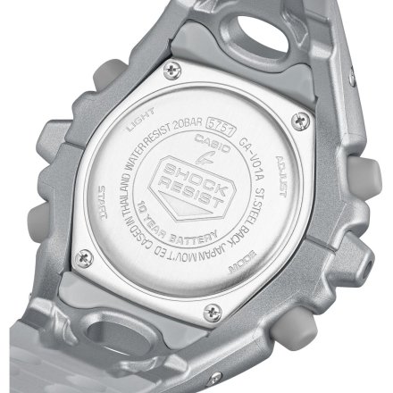 Casio G-SHOCK Analog LCD GA-V01A-8AER srebrny nowość