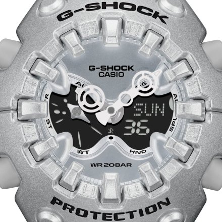 Casio G-SHOCK Analog LCD GA-V01A-8AER srebrny nowość