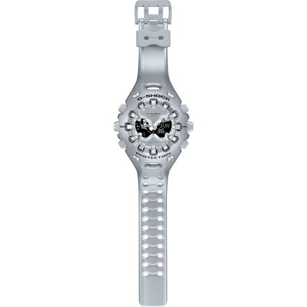 Casio G-SHOCK Analog LCD GA-V01A-8AER srebrny nowość