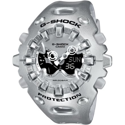 Casio G-SHOCK Analog LCD GA-V01A-8AER srebrny nowość