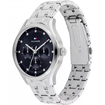 Tommy Hilfiger Gianna zegarek damski srebrny z granatową tarczą 1782749