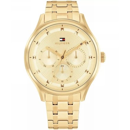Tommy Hilfiger Gianna zegarek damski złoty ze złotą tarczą 1782751