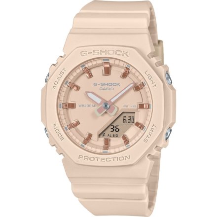 Casio G-SHOCK GMA-P2100M-4AER damski zegarek sportowy kremowy 