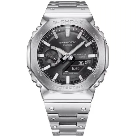 Zegarek Casio G-SHOCK 2100 Series GM-B2100SD-1AER srebrny na bransolecie