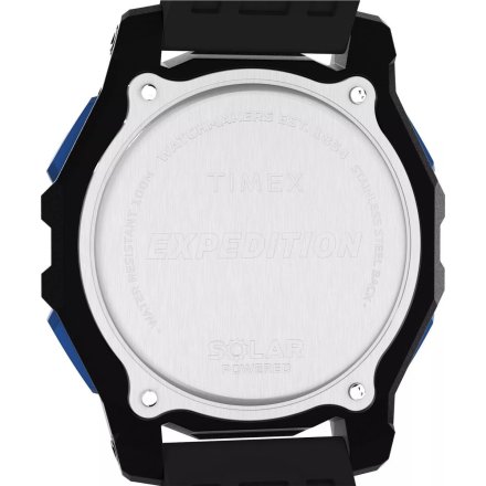 Timex Expedition Ridge Solar Chronograph TW4B33900 Zegarek męski sportowy czarny z paskiem