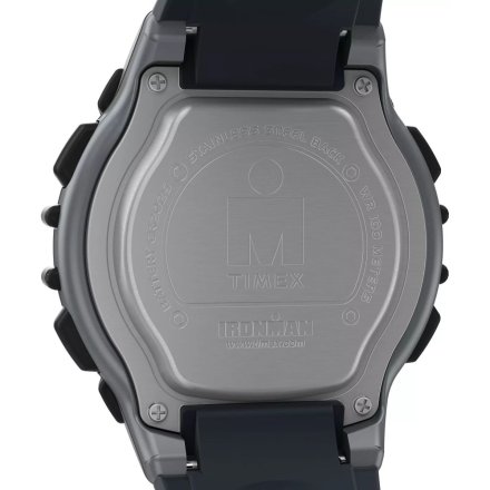 Timex Ironman TW5M64500 Zegarek męski szaro-czarny sportowy z wyświetlaczem