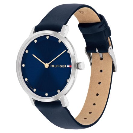 Tommy Hilfiger Pippa zegarek damski na pasku z granatową tarczą 1782764