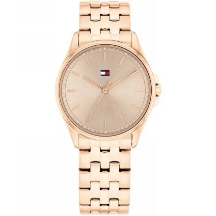 Tommy Hilfiger Jade zegarek damski różowozłoty z różowozłotą tarczą 1782775