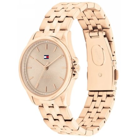 Tommy Hilfiger Jade zegarek damski różowozłoty z różowozłotą tarczą 1782775