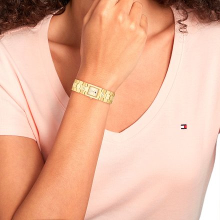 Tommy Hilfiger Ivy zegarek damski złoty ze złotą tarczą 1782787