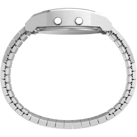 Timex T80 TW2W47700 damski zegarek srebrny z wyświetlaczem