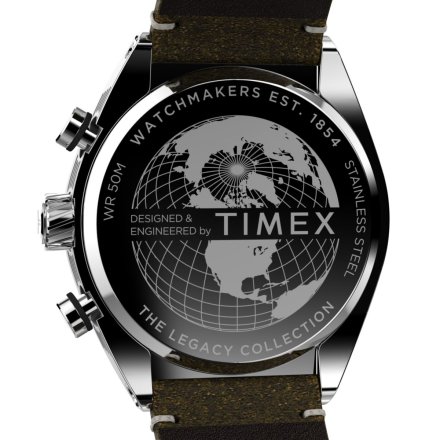 Timex Trend Legacy Tonneau TW2W50100 Zegarek męski z chronografem