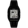 Timex Q Fortnite TW2W96500 transparentny czarny zegarek na pasku z wyświetlaczem