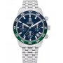 Tommy Hilfiger TH85 Chronograph zegarek męski srebrny z chronografem 1792185