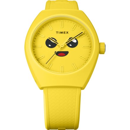 Timex Urban Pop Fortnite TW2W96700 żółty z kauczukowym paskiem