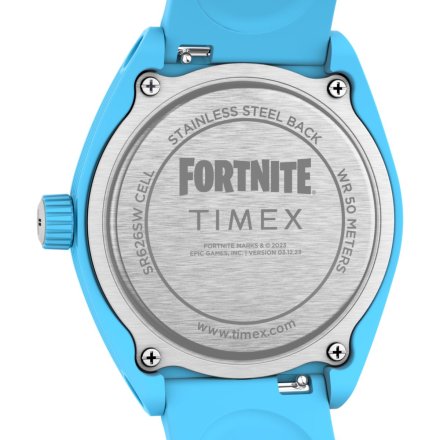 Timex Urban Pop Fortnite TW2W96900 niebieski z kauczukowym paskiem