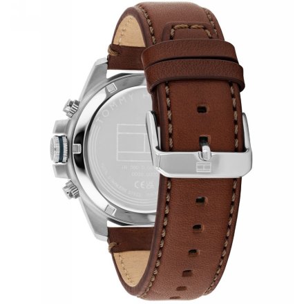 Tommy Hilfiger Jameson zegarek męski srebrny z chronografem 1792195