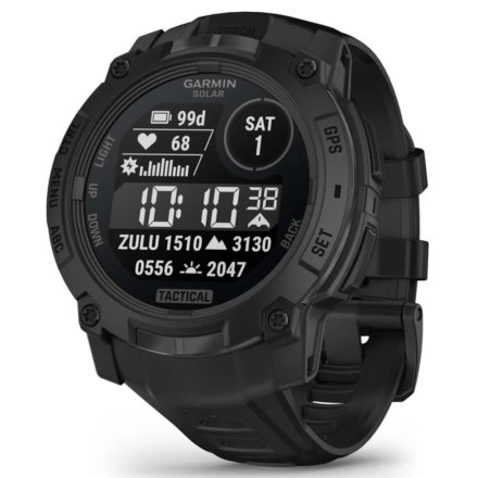 Zegarek Garmin Instinct 3 SOLAR 50 mm Tactical Edition czarny 010-02935-50