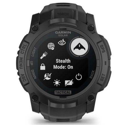 Zegarek Garmin Instinct 3 SOLAR 50 mm Tactical Edition czarny 010-02935-50
