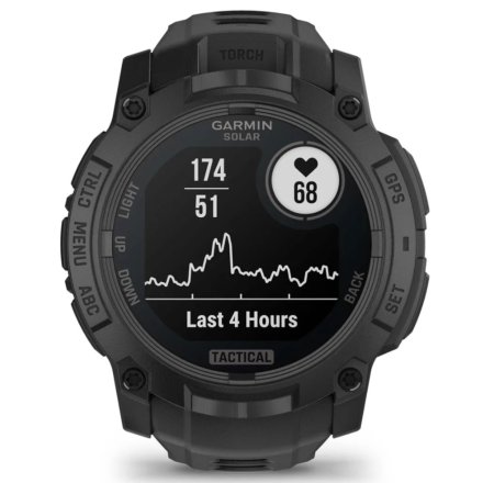 Zegarek Garmin Instinct 3 SOLAR 50 mm Tactical Edition czarny 010-02935-50