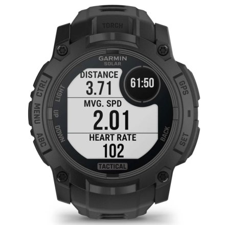 Zegarek Garmin Instinct 3 SOLAR 50 mm Tactical Edition czarny 010-02935-50
