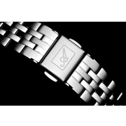Zegarek damski Adriatica srebrny z datownikiem  A3547.5187Q Swiss Made
