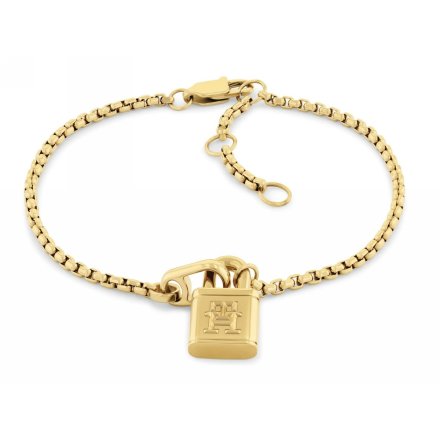 Tommy Hilfiger American Icon bransoletka damska złota 2780943
